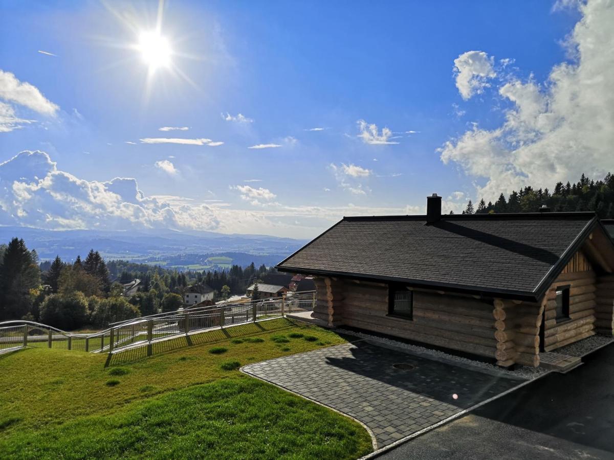 Oberschwarzenberg Blockhausen Luxus Chalets מראה חיצוני תמונה