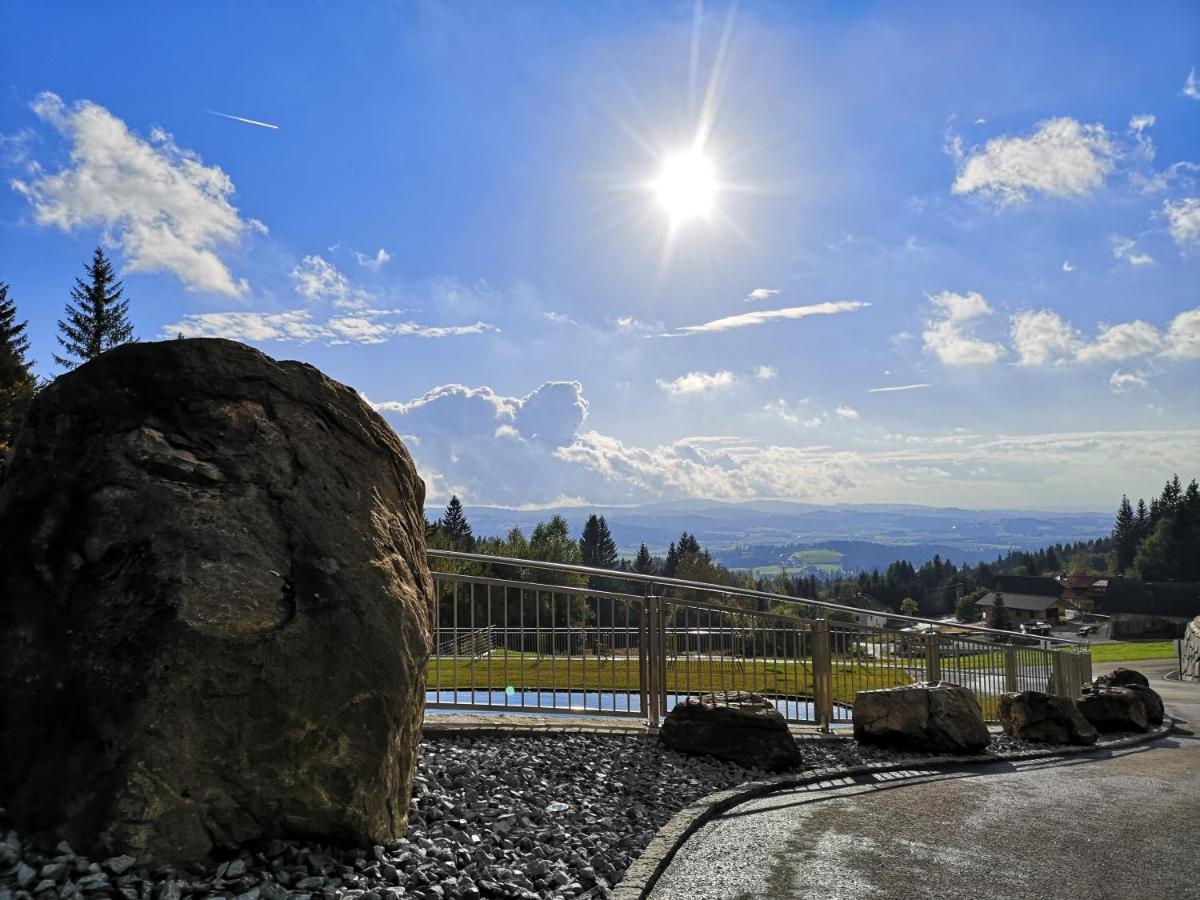 Oberschwarzenberg Blockhausen Luxus Chalets מראה חיצוני תמונה